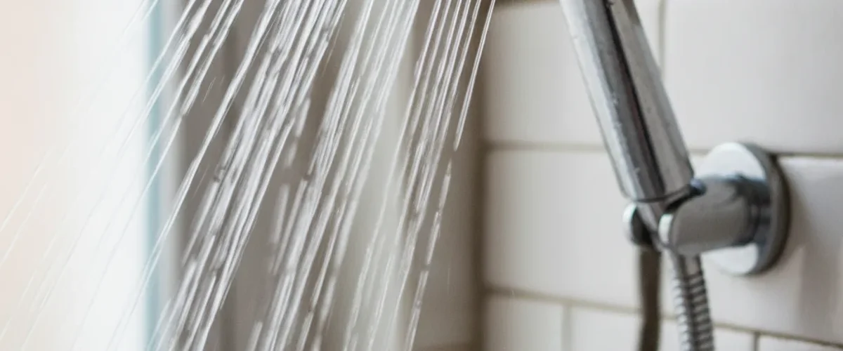 does shower head spray unevenly